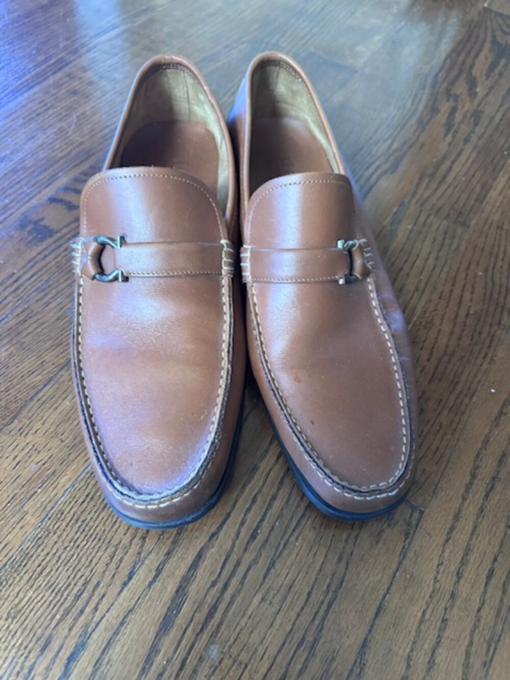 Ferragamo Brown Leather Loafers